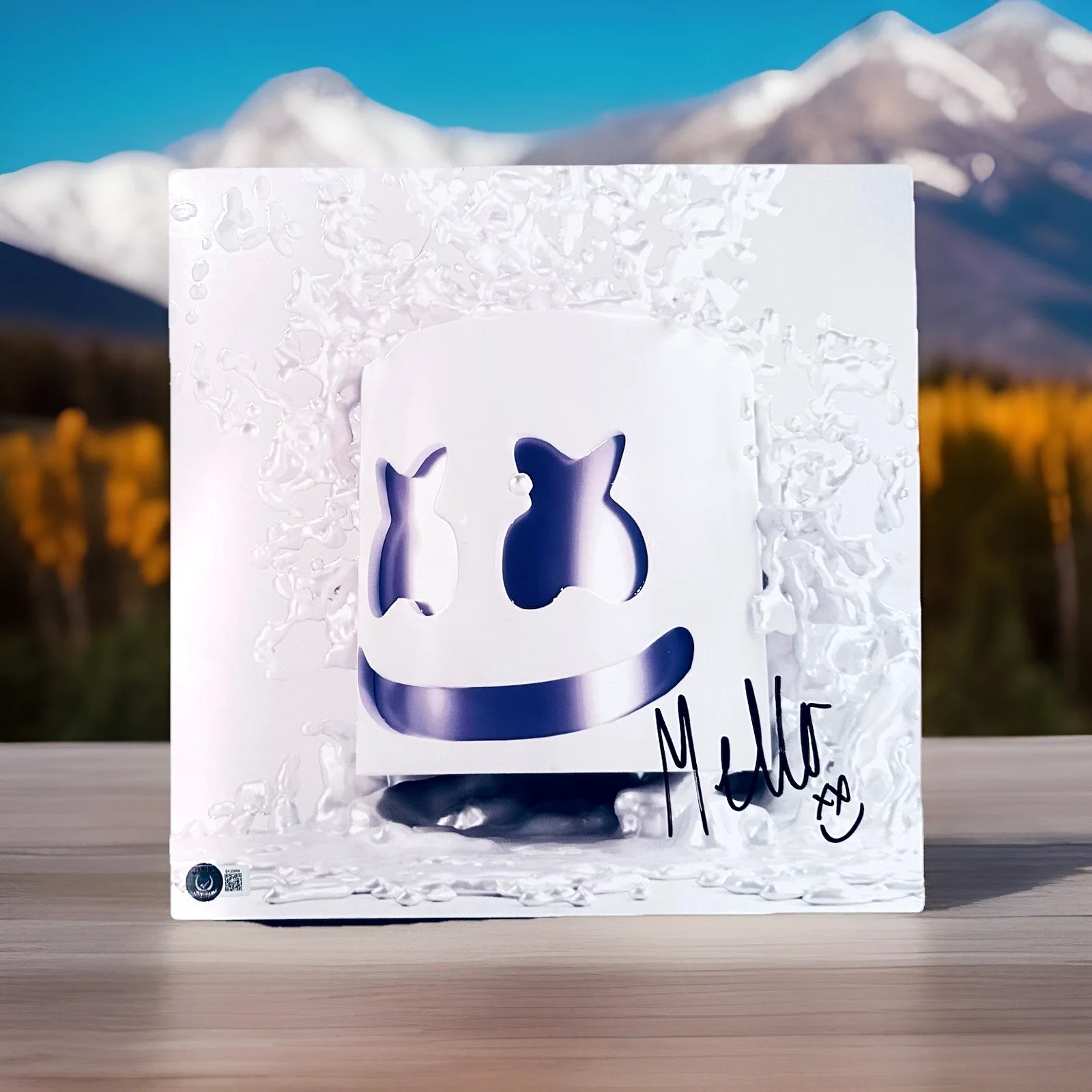 MARSHMELLO SIGNED Shockwave LIMITED EDITION PURPLE Vinyl Album BAS Autograph, image 5