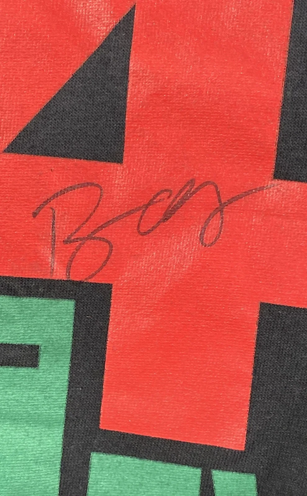 J. Cole Autographed 2017 4 Your Eyez Only World Tour T-Shirt Dreamville Sz M, изображение 4