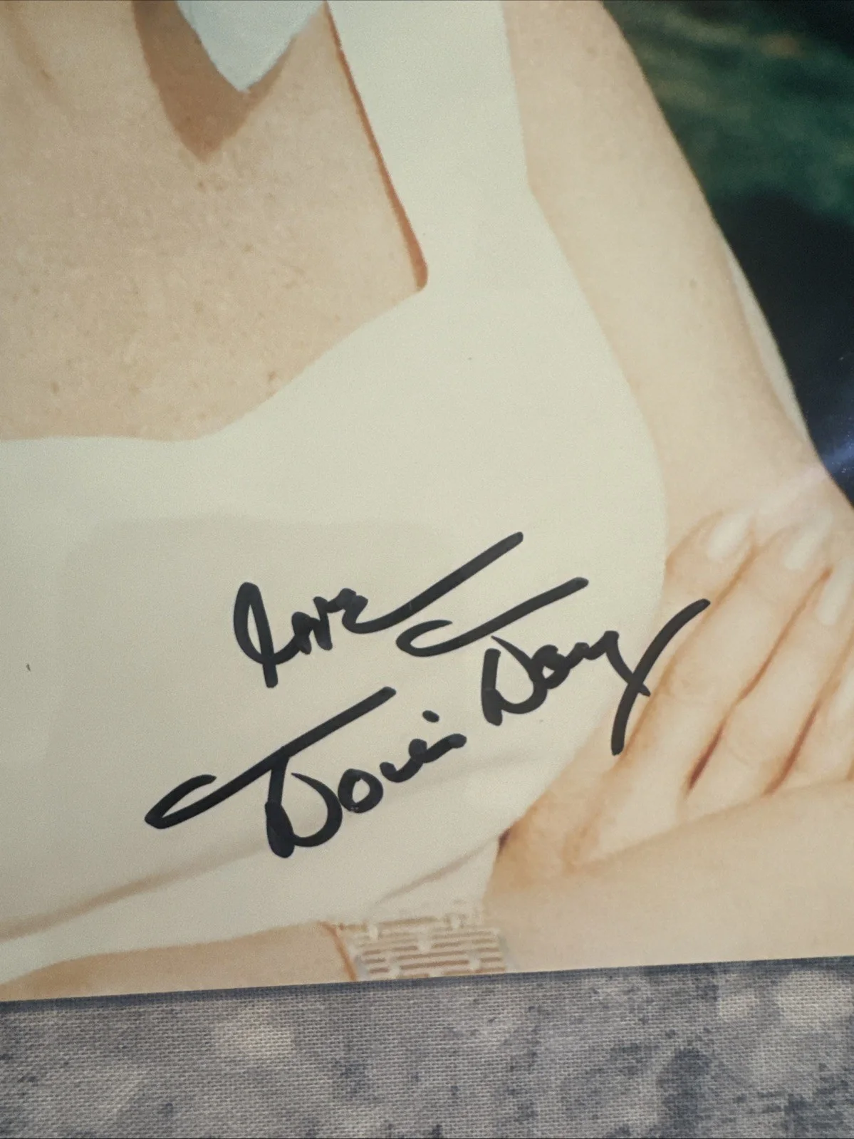 Original Photo 8 X 10 Doris Day Autograph Authentic Signed Singer Actress, image 2