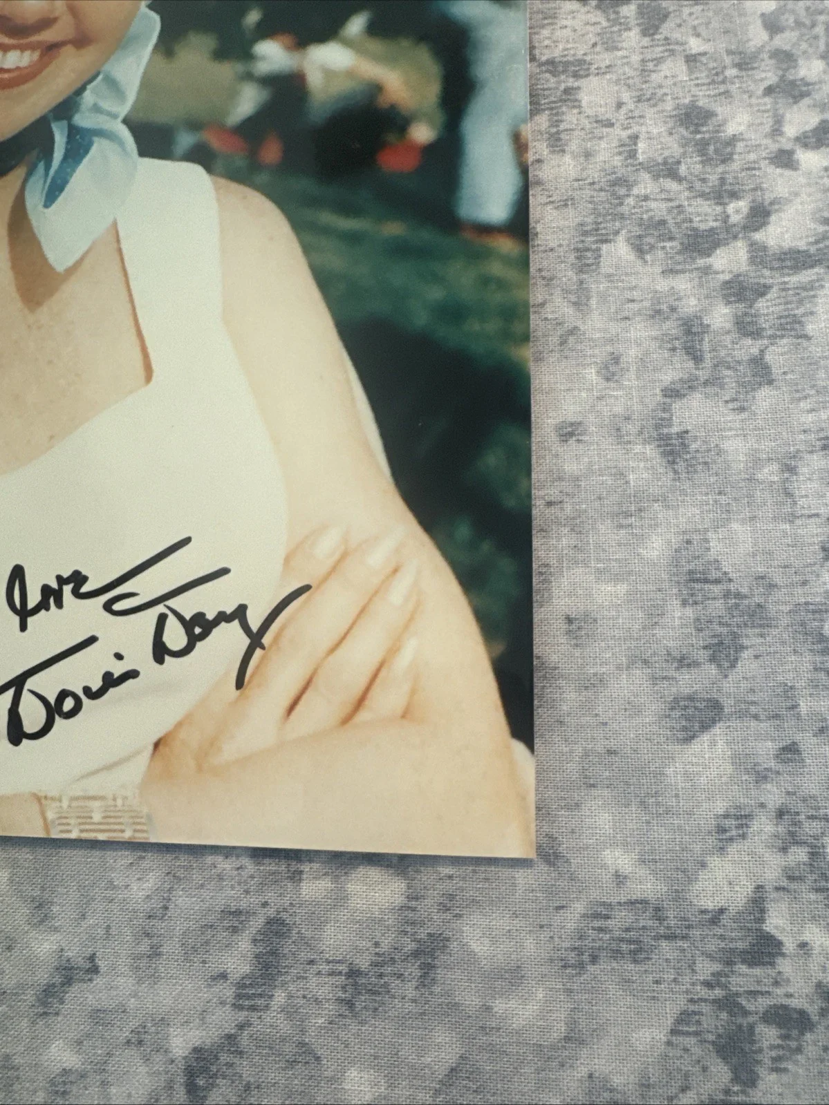 Original Photo 8 X 10 Doris Day Autograph Authentic Signed Singer Actress, image 4