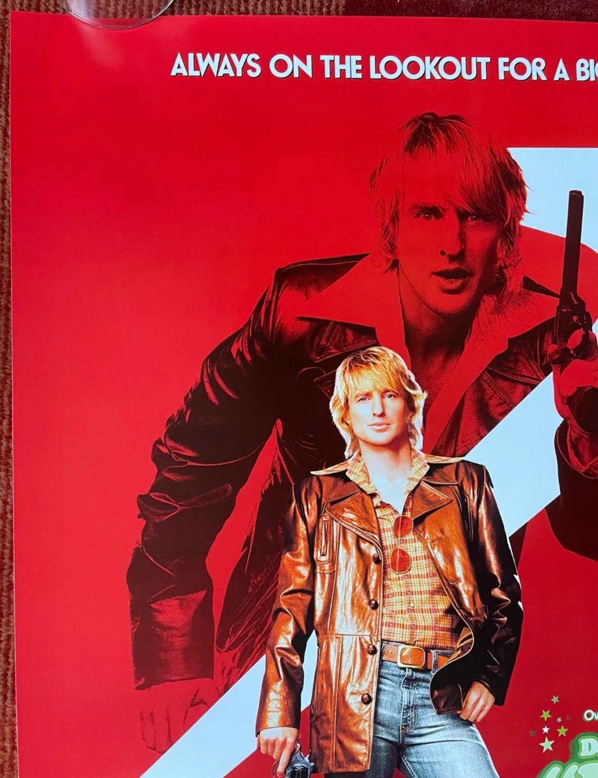 STARSKY & HUTCH (2004) Original UK Character Movie Film Poster Owen Wilson, изображение 2