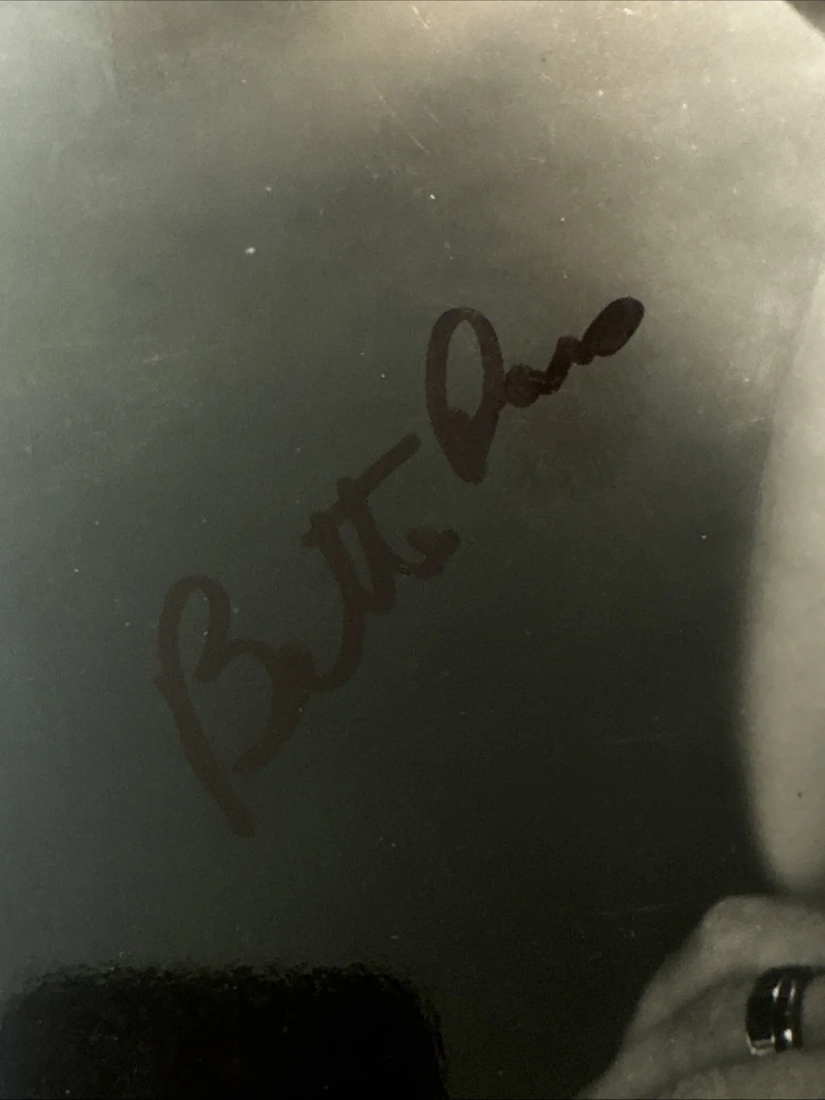 8 X 10 Photo Bette Davis Authentic Autograph Golden Era Hollywood Actress, image 2