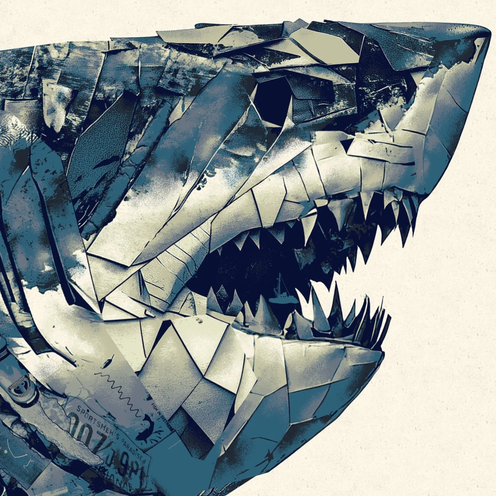 Jaws by Anthony Petrie Variant XX/75, image 3