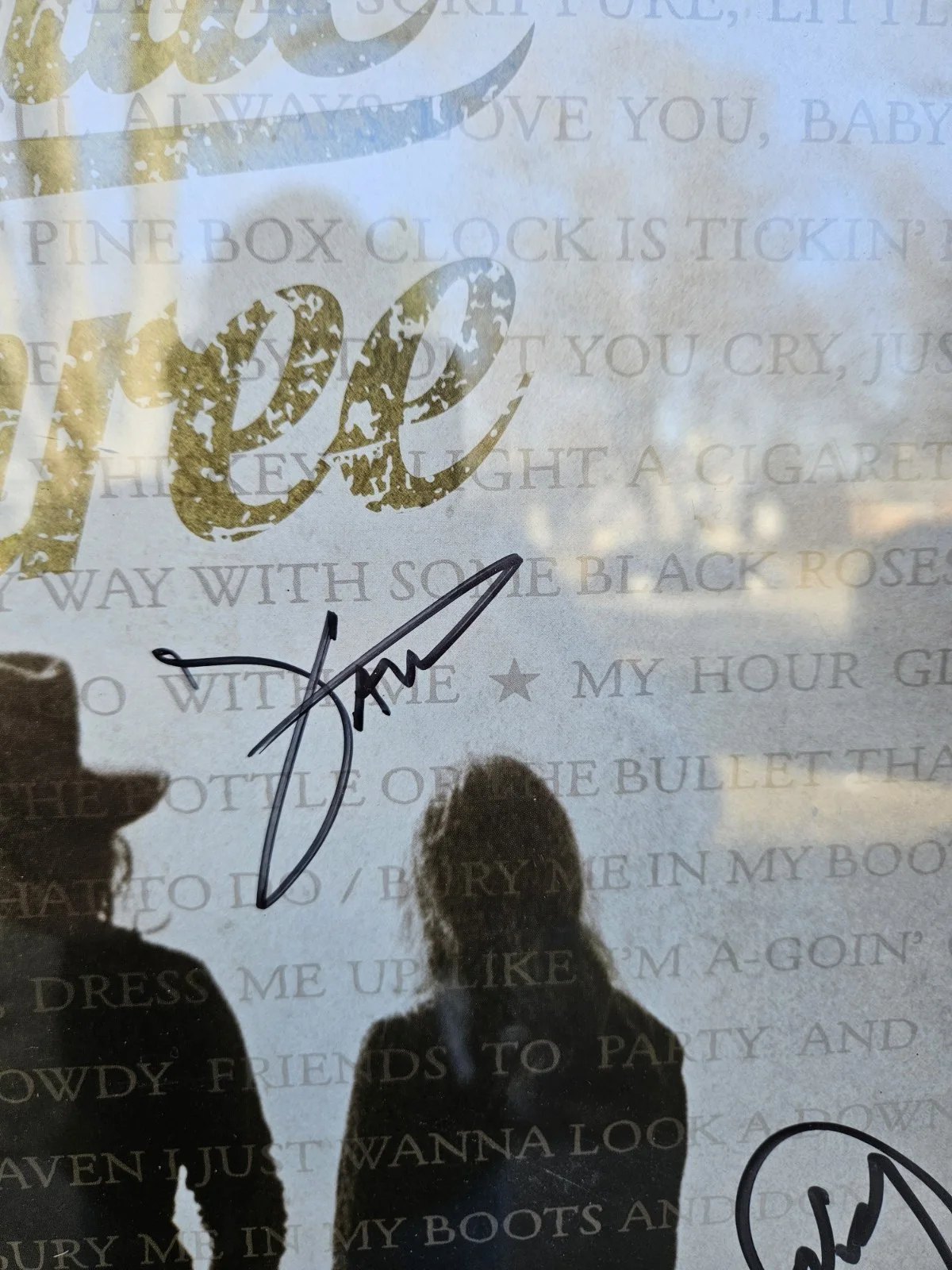 THE CADILLAC THREE ENTIRE BAND SIGNED Poster, image 3