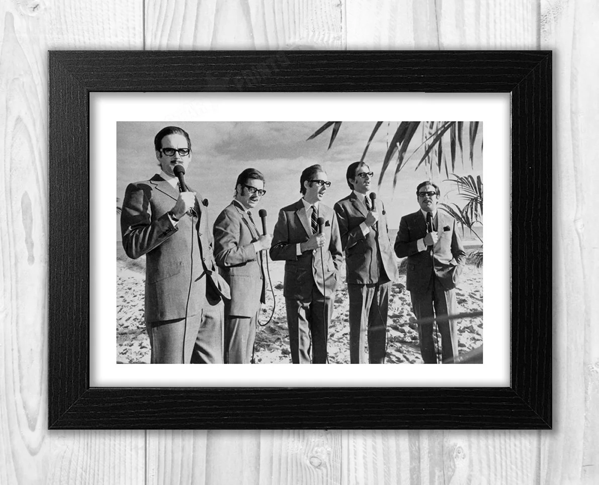 Monty Python Whicker Island mounted reproduction A4 film poster Choice of frame., image 2
