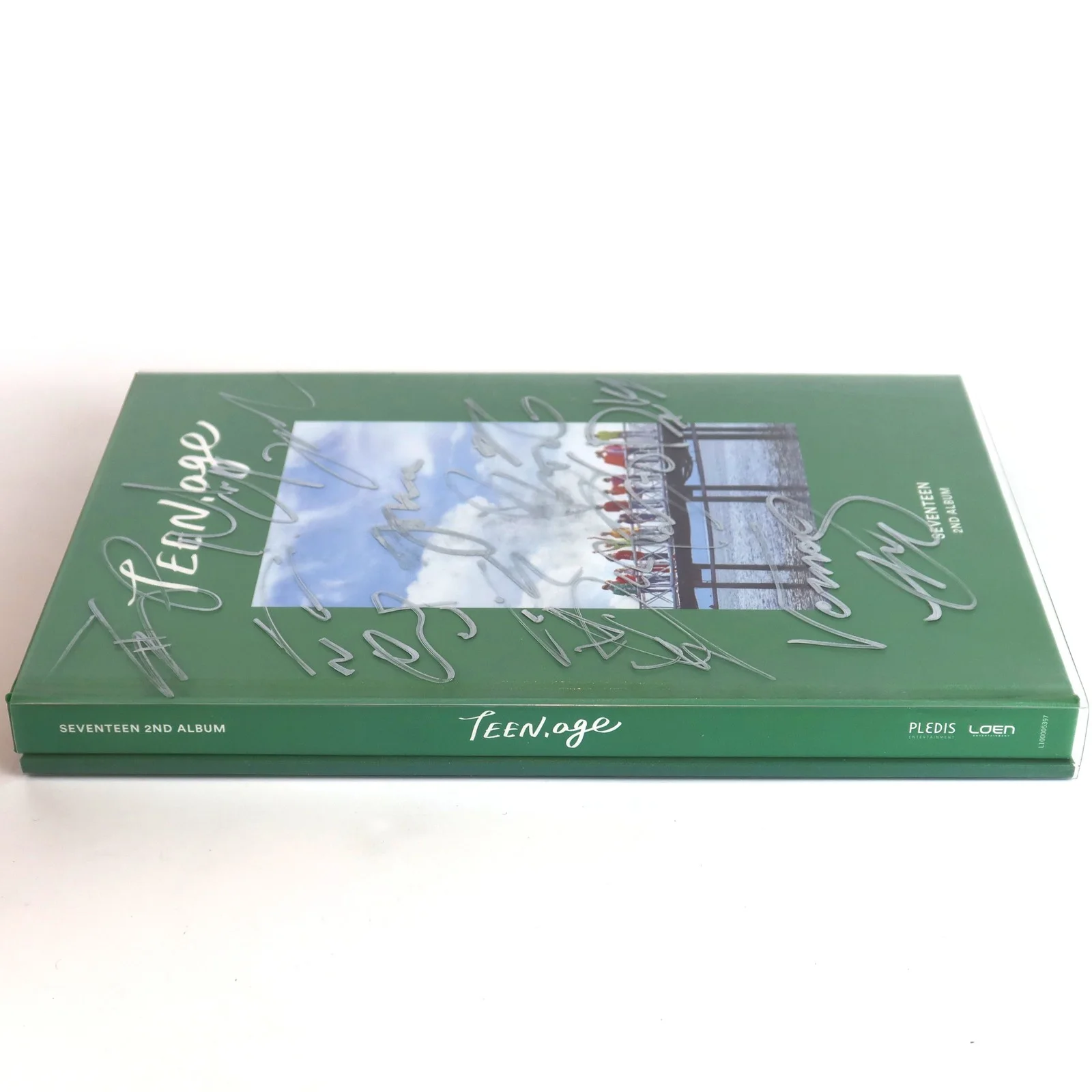 Seventeen - Teen, Age [Green Ver.] 2nd Album Signed Promo CD 2017 K-Pop [read], изображение 5
