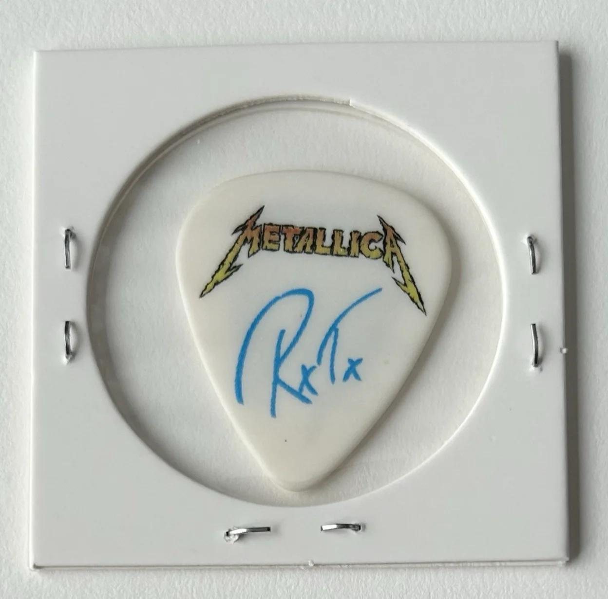 Metallica - Robert Trujillo Signature Tour Guitar Pick - Death Magnetic - Zombie, изображение 2