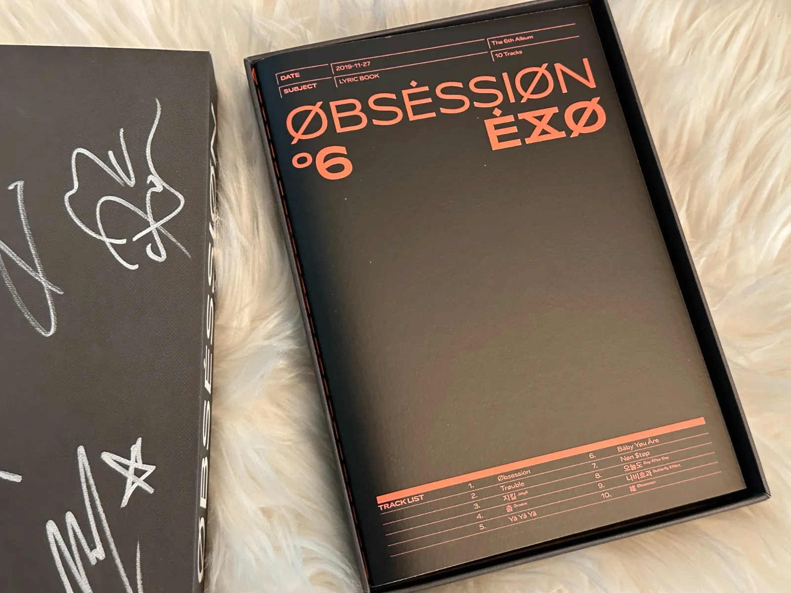 EXO - ALL MEMBER Autograph(Signed) PROMO ALBUM KPOP, изображение 3