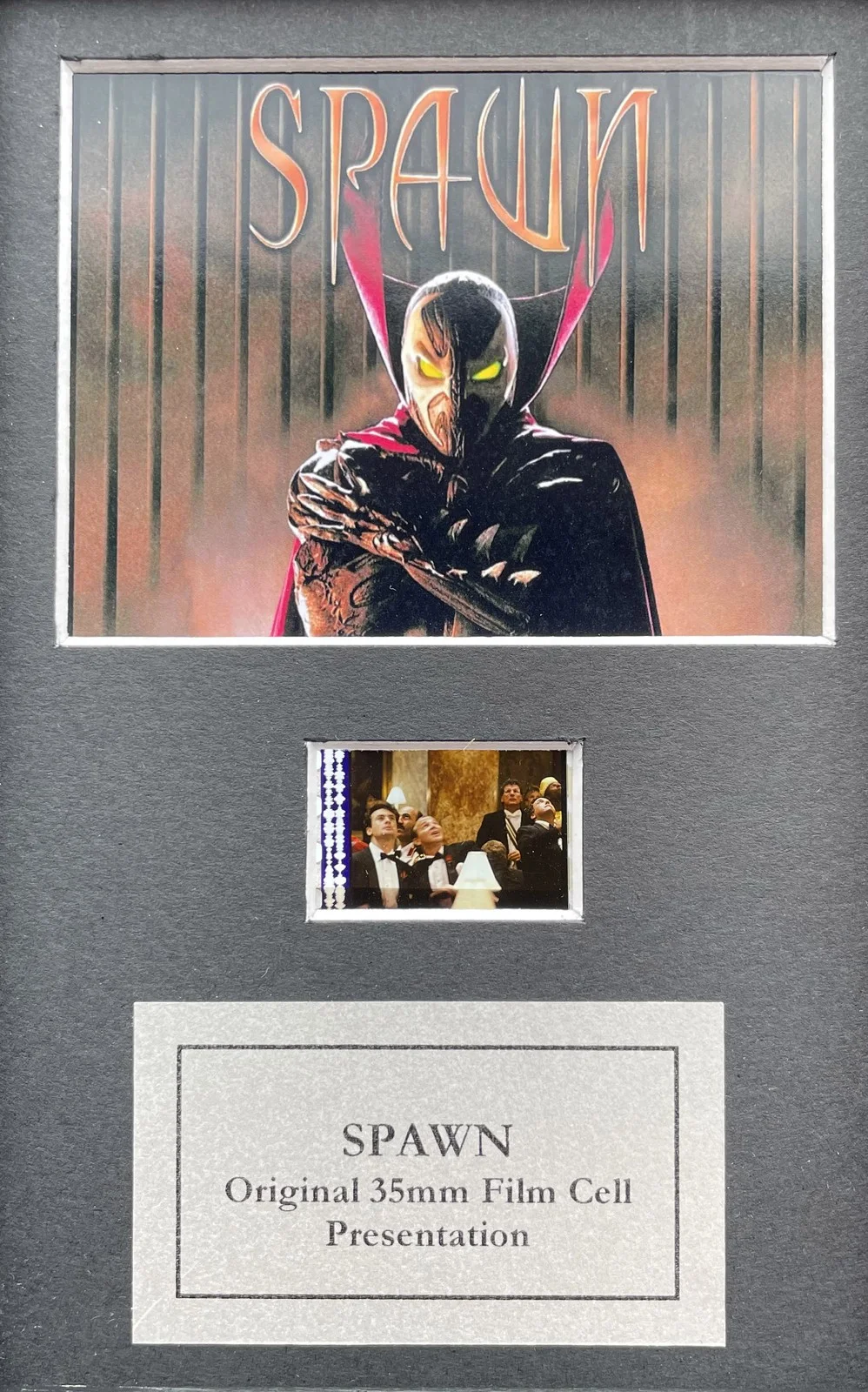 SPAWN (1997) Original Mini 35mm film cells set within a Quality Wood Frame + COA, изображение 2