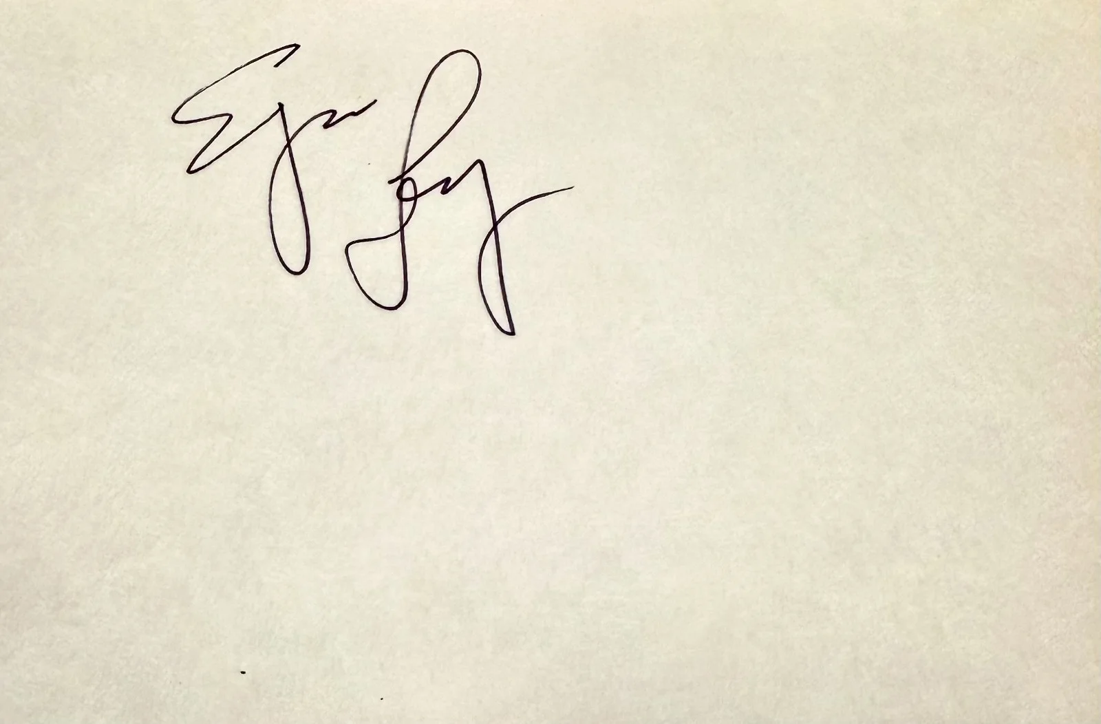 Eugene Levy — EUGENE LEVY Signed Autograph 4"x 6" INDEX CARD SCTV Schitt's Creek AMERICAN PIE, изображение 3