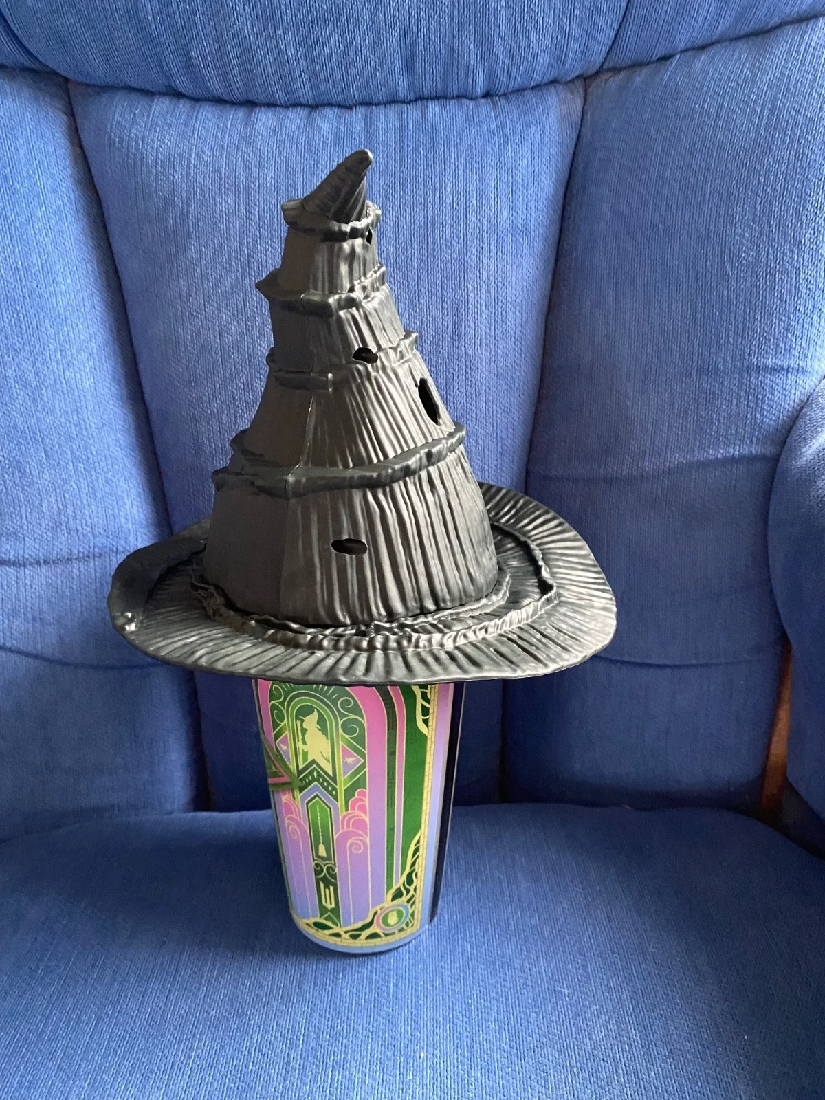 NEW - WICKED FOR GOOD - Cineworld limited edition witches Elphaba hat lid cup, image 4