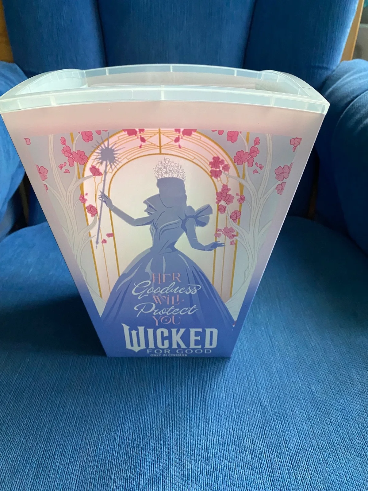 Wicked for Good Cineworld Limited Edition LED Light Up Popcorn Bucket Elphaba, image 3
