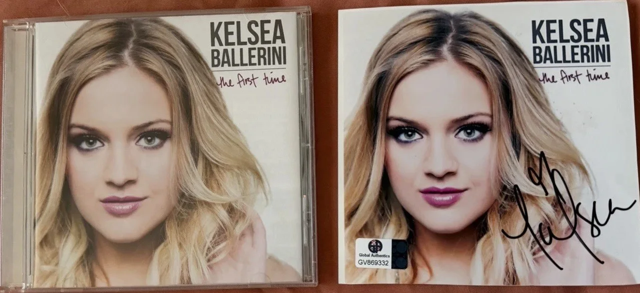 Kelsea Ballerini The First Time CD Cover Photo Hand Signed Autographed w/GAI COA, изображение 4
