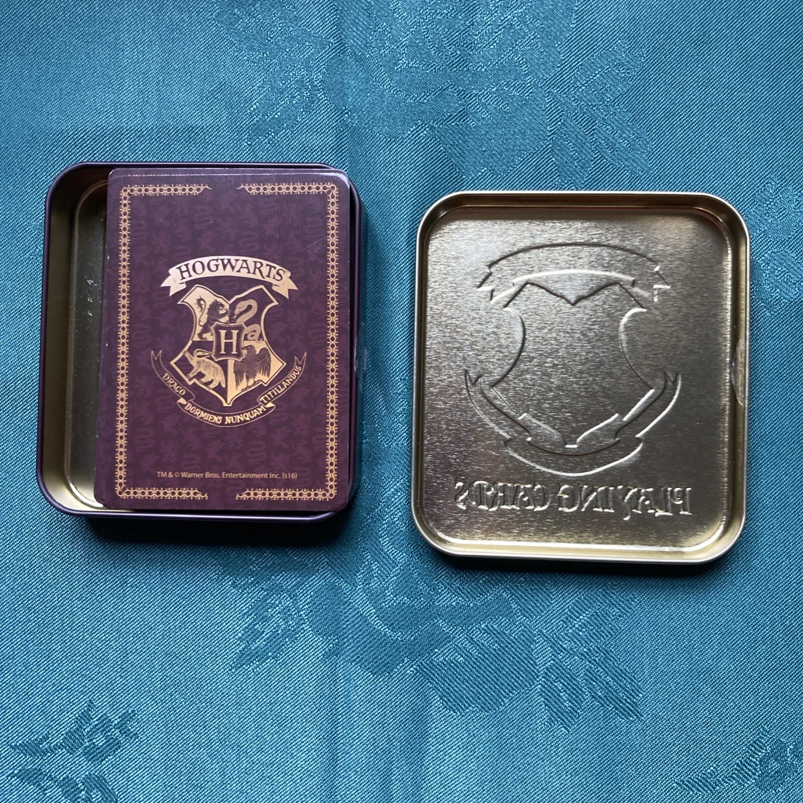 Harry Potter Hogwarts Playing Cards Full Set in Tin, image 3