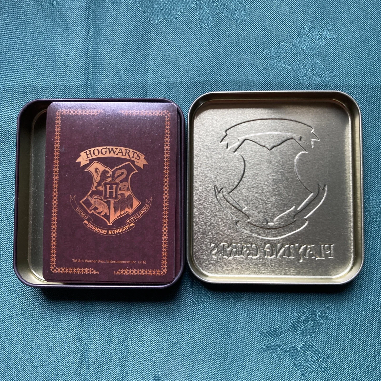Harry Potter Hogwarts Playing Cards Full Set in Tin, image 3