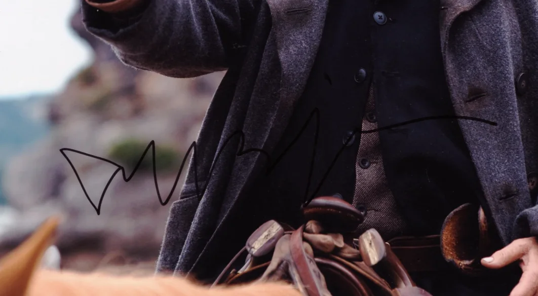Jeff Bridges Big Lebowski Tron Autographed Signed Photo PSA COA 29561, изображение 2