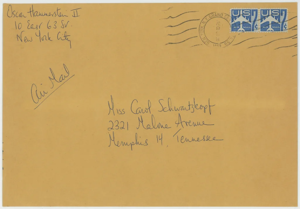 Oscar Hammerstein II Sound Of Music Autographed Signed Photo AMCo COA 28142, изображение 3