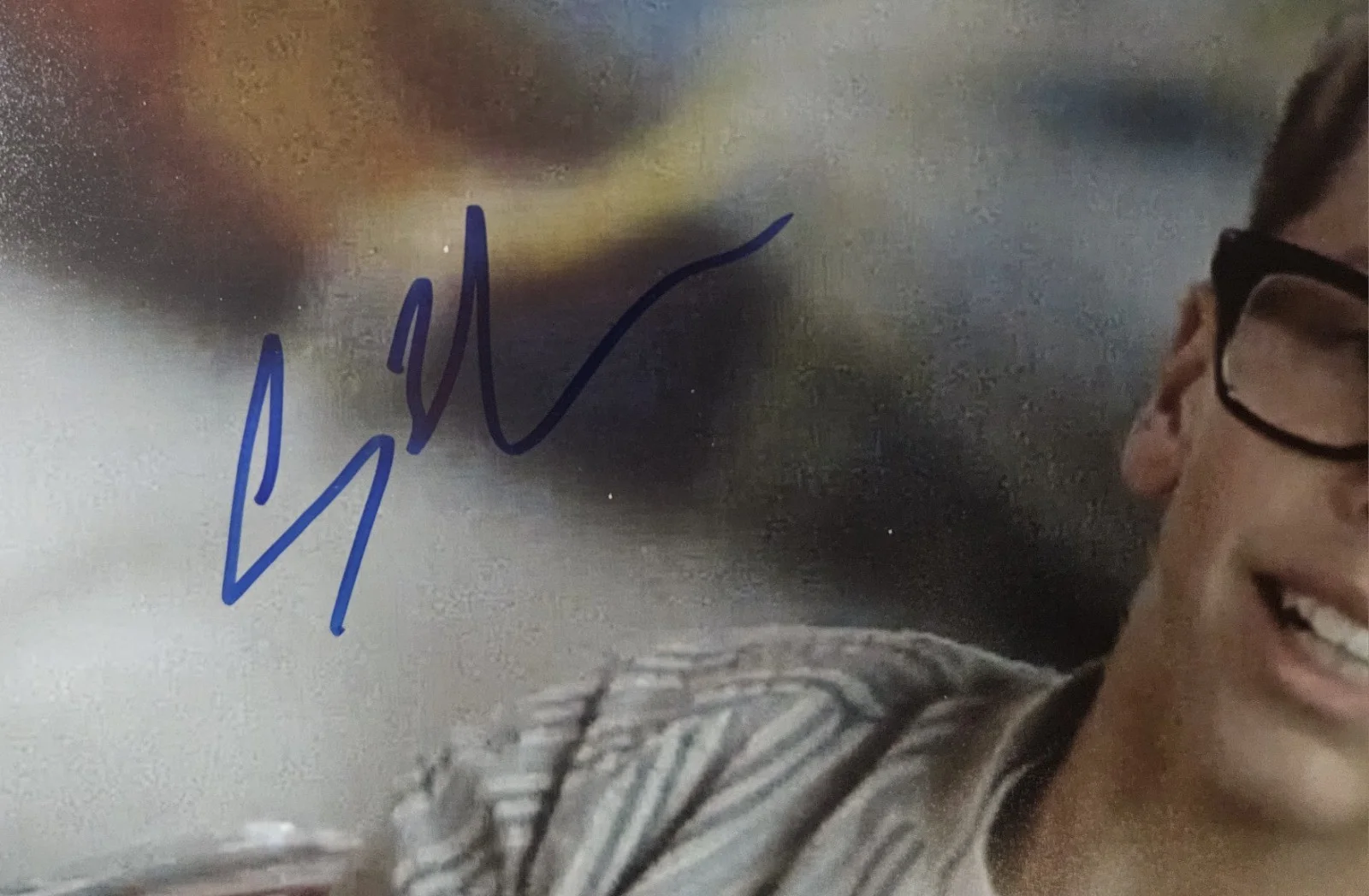 Chauncey Leopardi — CHAUNCEY LEOPARDI SIGNED 11×14 SQUINTS TRABANT PHOTO THE SANDLOT BECKETT COA, image 2