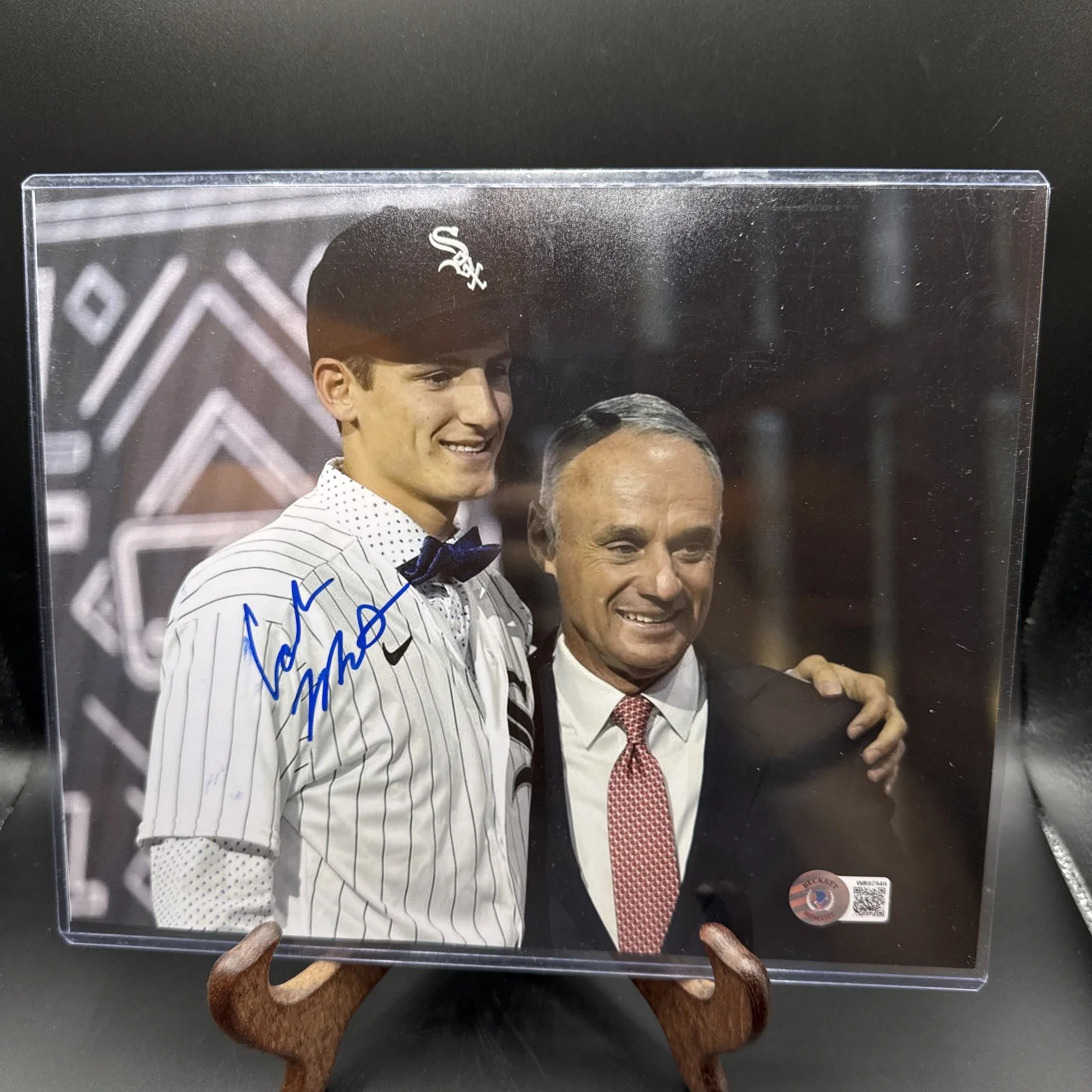 Colon Montgomery 8x10 Autographed Photo Beckett Witnessed, изображение 4
