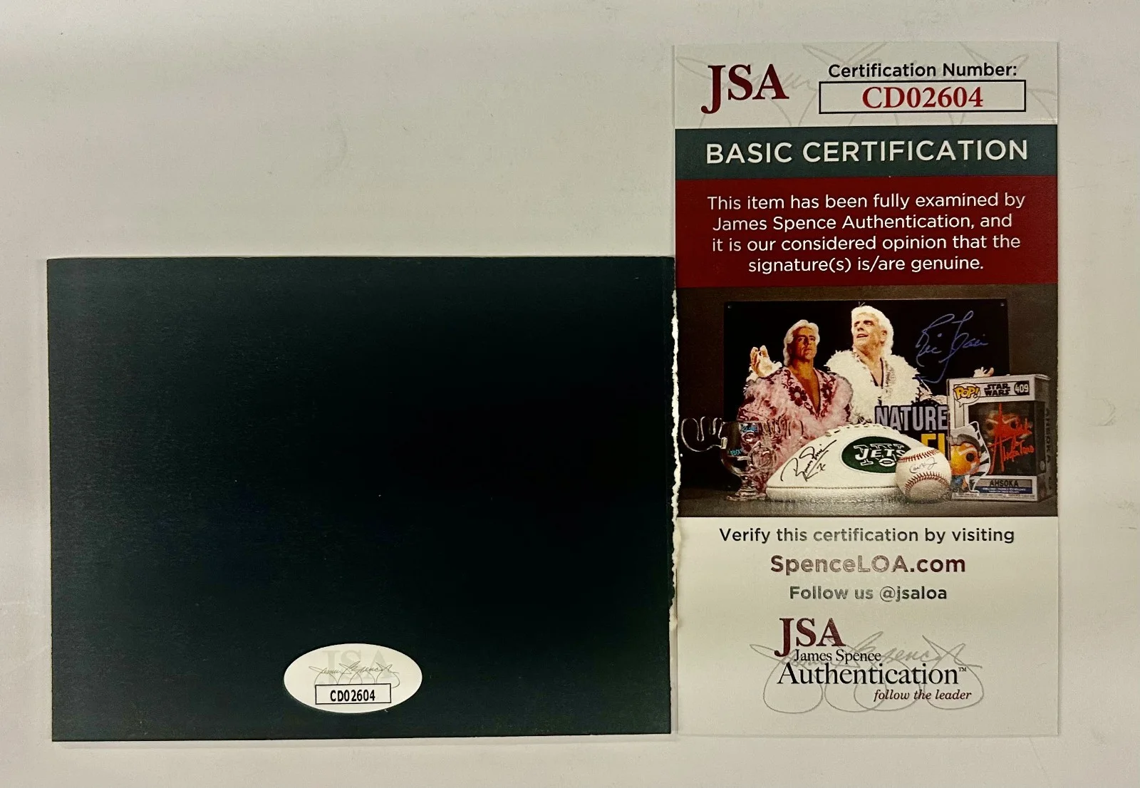 Eleanor Parker — Eleanor Parker (Caged, Sound of Music) SIGNED Card Auto Autograph JSA COA, изображение 2