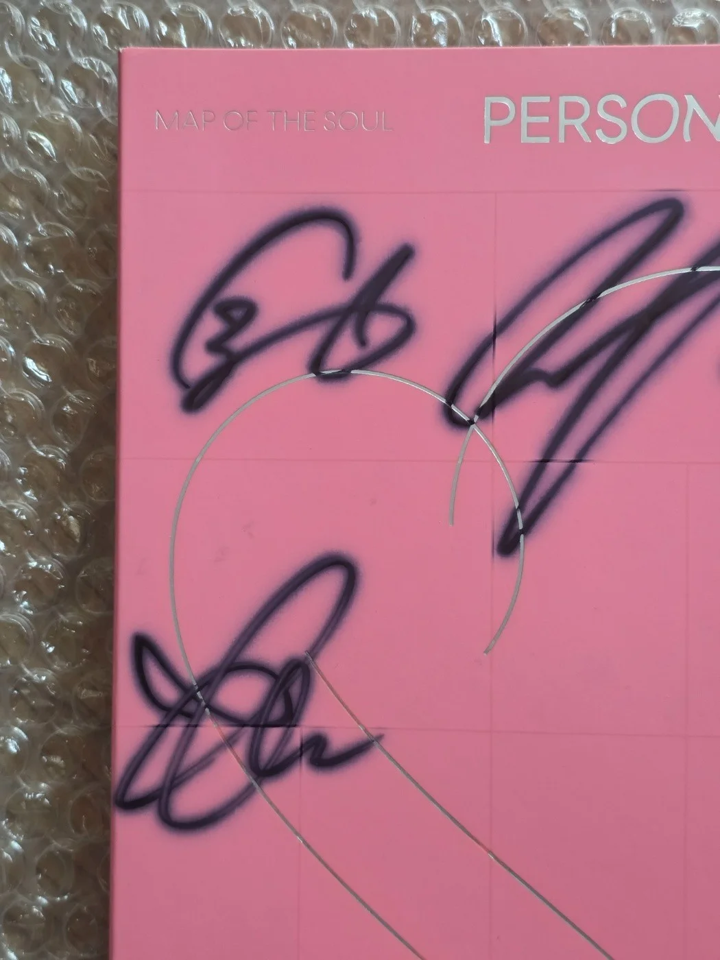 BTS BANGTAN BOYS Promo Persona Album Autographed Hand Signed, изображение 4