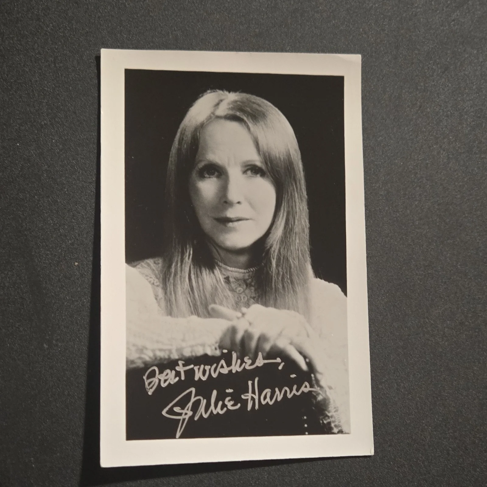 Julie Harris — Julie Harris Signed Original Movie Photograph Autograph Not Authenticated Movies