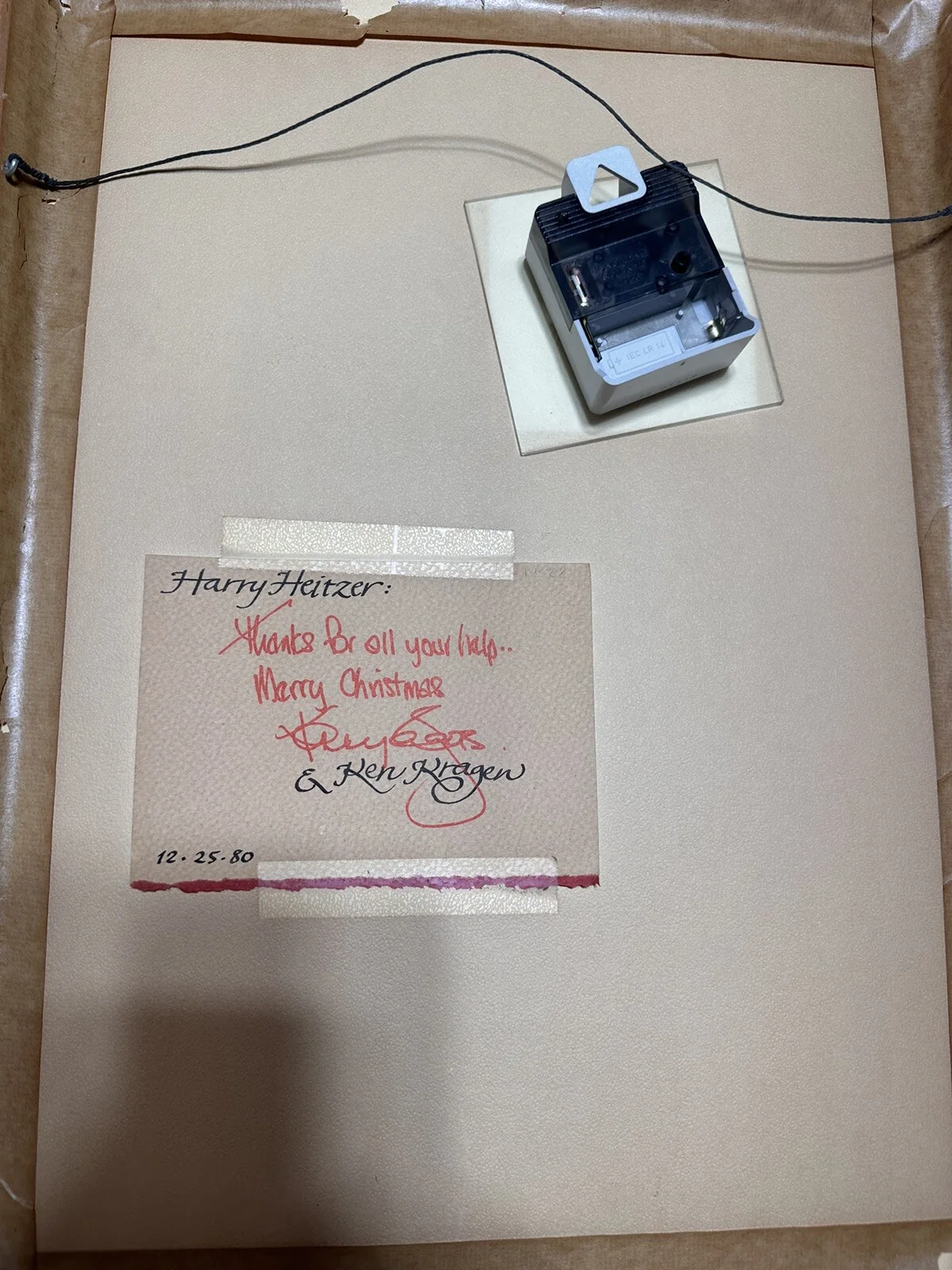 Kenny Rogers Autographed Clock - Very Rare Music Memorabilia, Hard To Find!!, изображение 2