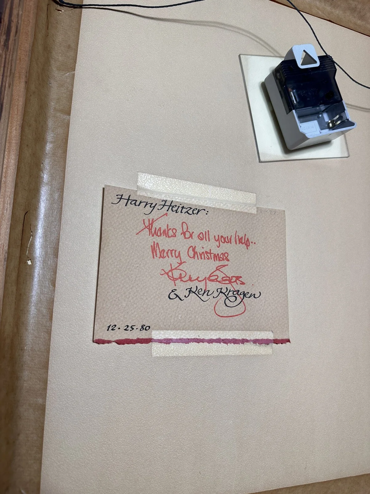 Kenny Rogers Autographed Clock - Very Rare Music Memorabilia, Hard To Find!!, изображение 3