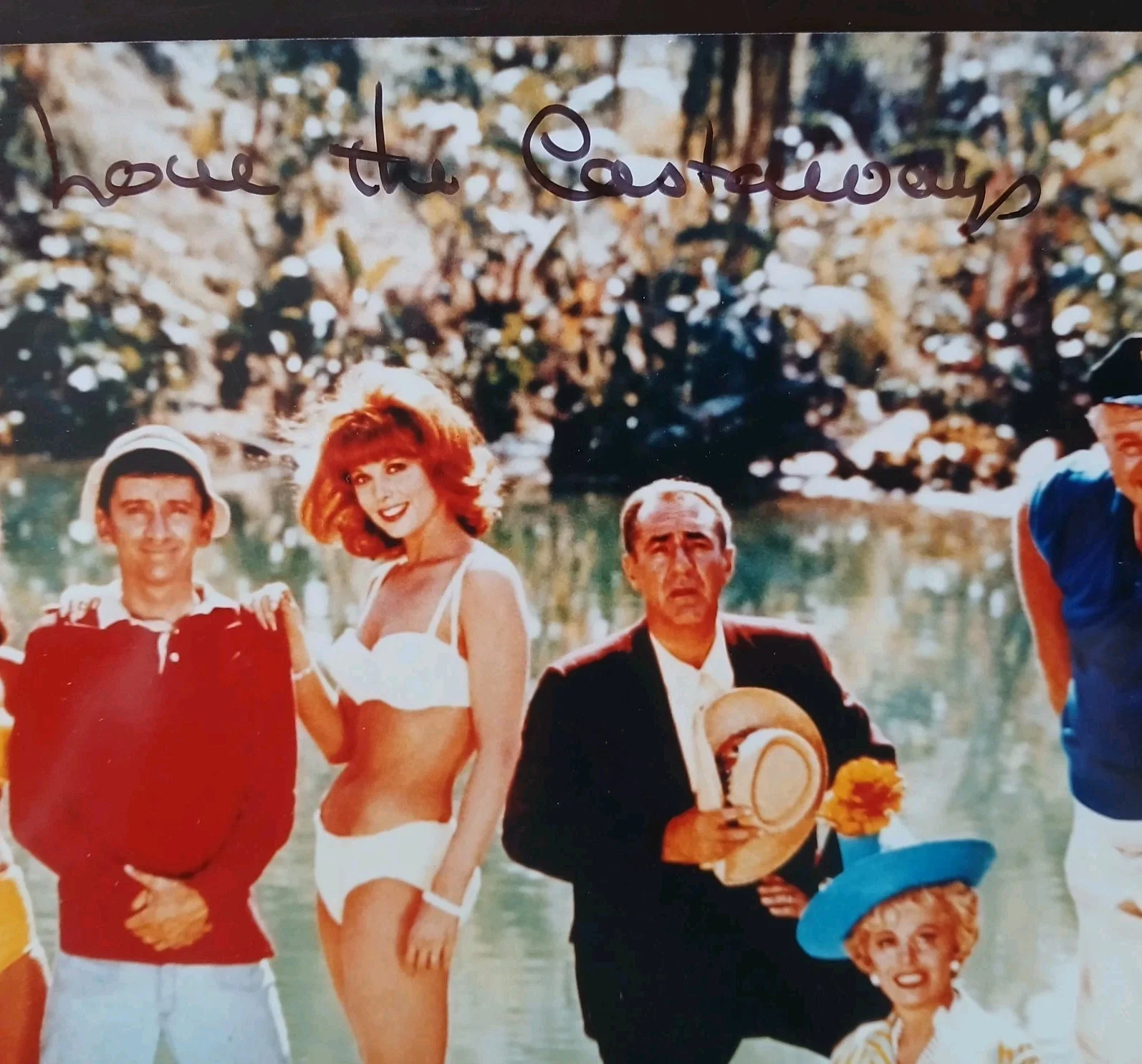 Dawn Wells — dawn wells signed 10x8 photo w/love the castaways added gilligan's island, изображение 2
