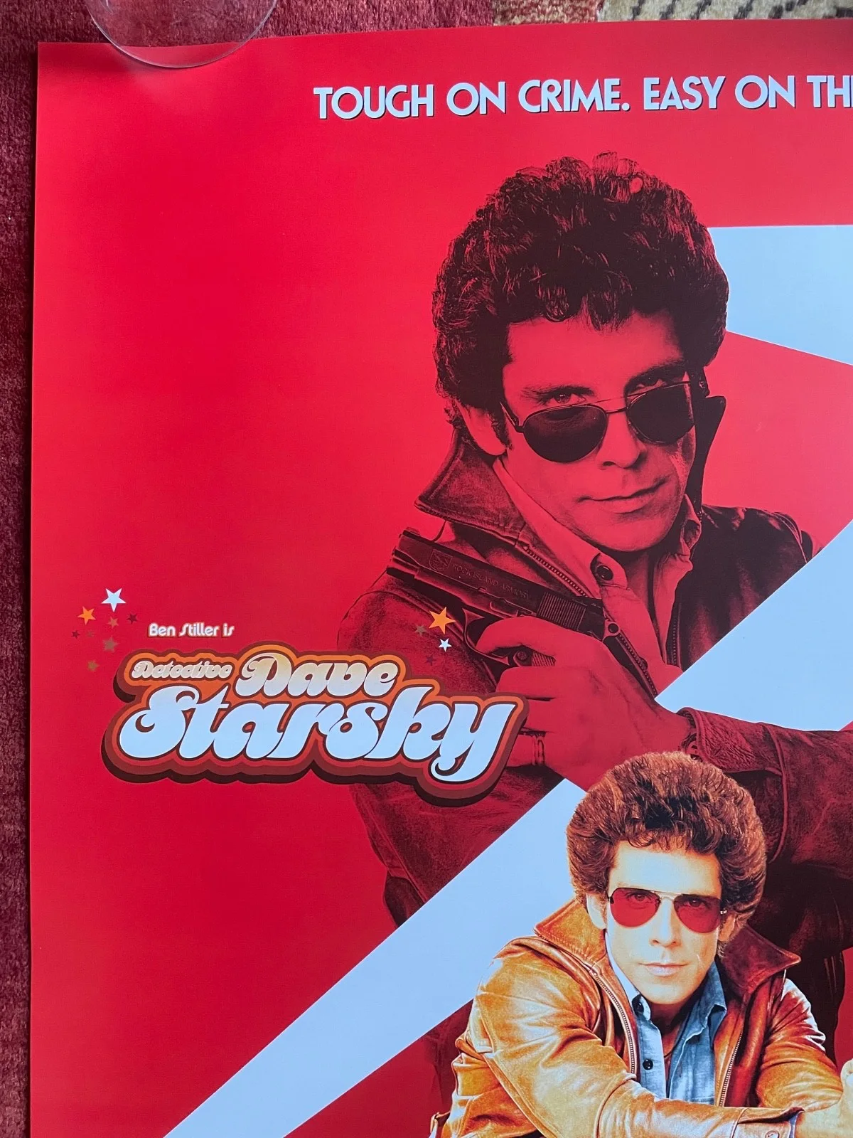STARSKY & HUTCH (2004) Original UK Character Movie Film Poster Ben Stiller, изображение 2