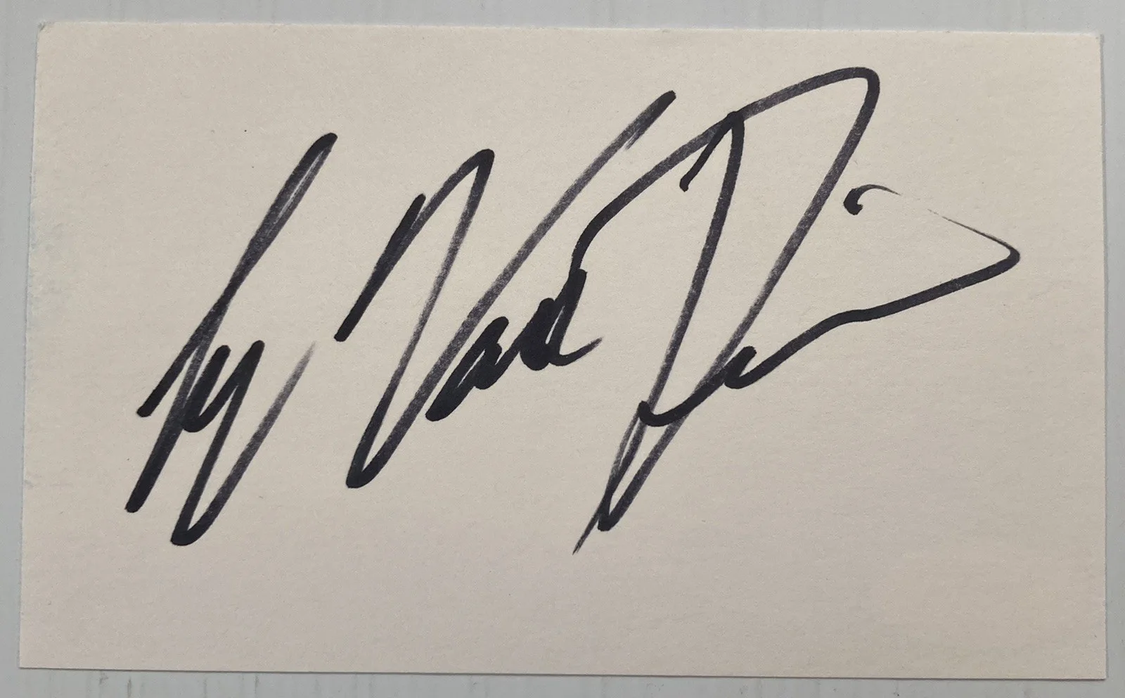 Casper Van Dien — Starship Troopers Casper Van Dien Signed Autograph 3x5 Index Card JSA - FREE S&H, изображение 2