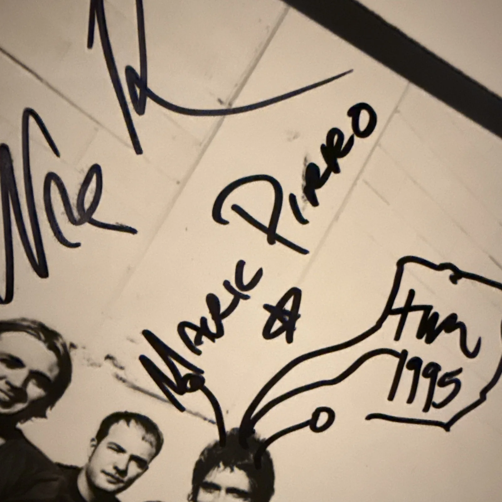Tripping Daisy Signed Autographed 8x10 Promo Flat 1995 Wes Elastic Firecracker, image 3