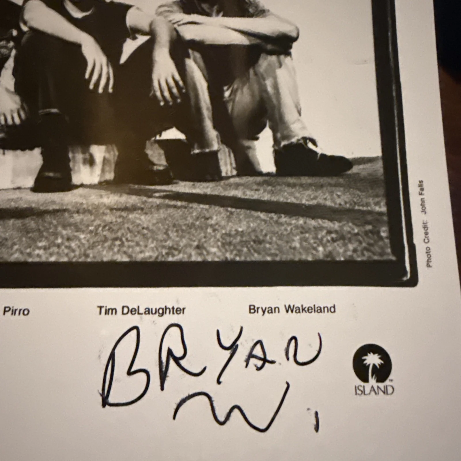 Tripping Daisy Signed Autographed 8x10 Promo Flat 1995 Wes Elastic Firecracker, image 5