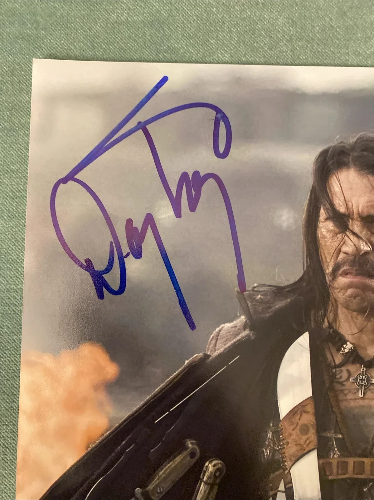 Danny Trejo — Danny Trejo Machette Signed Autograph 8x10 Photo Authenticated, image 2