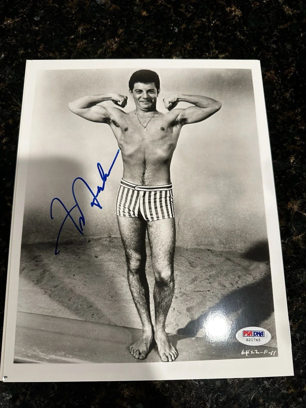 Frankie Avalon — VINTAGE Frankie Avalon PSA Coa Hand Signed 8x10 Photo Autograph