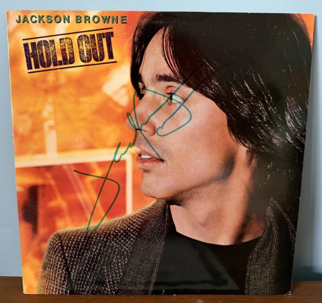 Jackson Browne Signed Autographed Hold Out Album with COA!, image 2