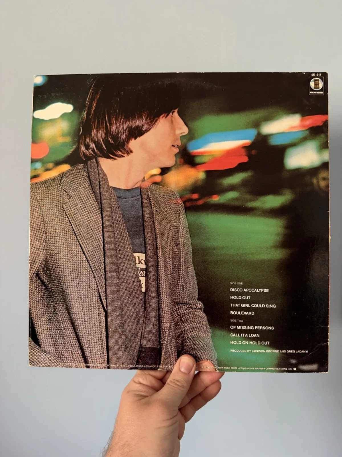 Jackson Browne Signed Autographed Hold Out Album with COA!, image 5