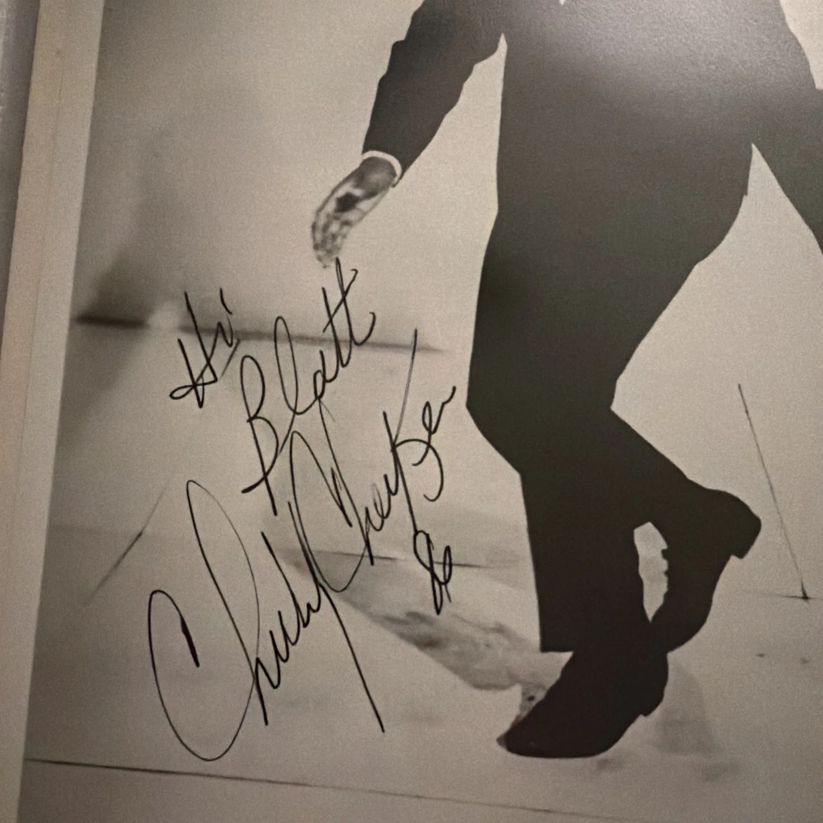 Chubby Checker Signed 8x10 Photo Autographed “The Twist” Legend, image 2