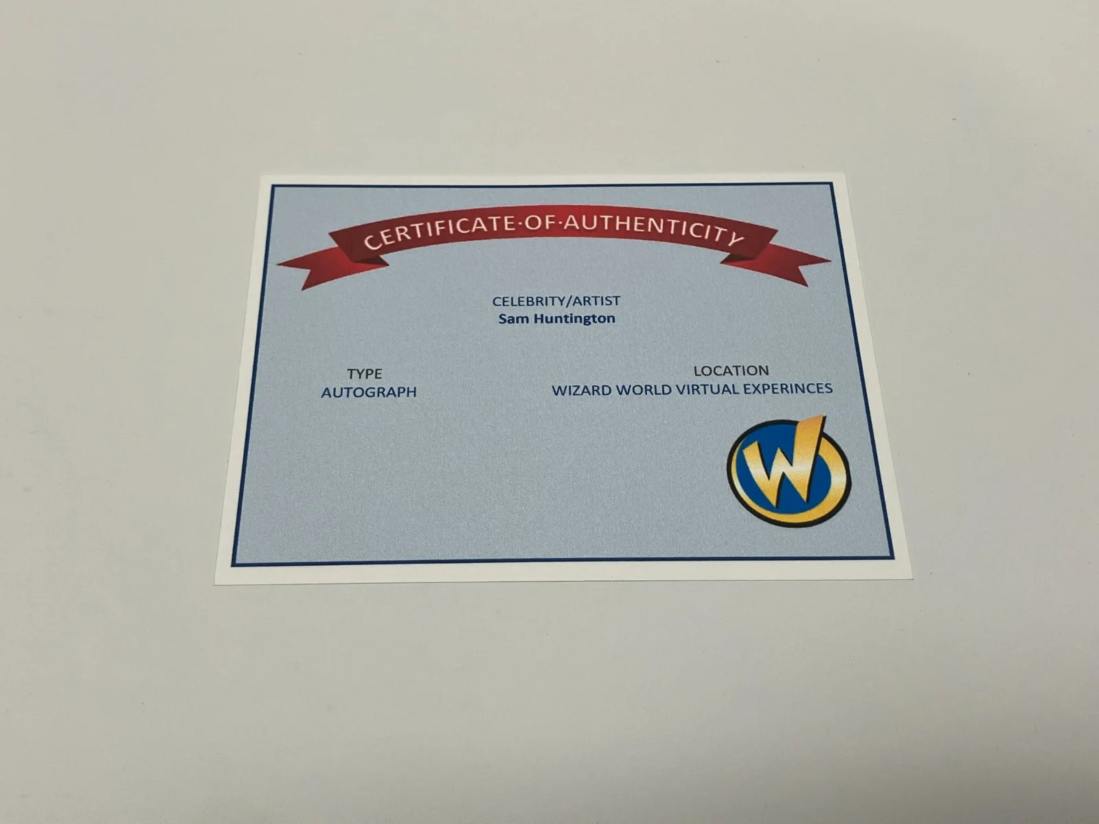 Sam Huntington — Sam Huntington SUPERMAN RETURNS Signed 8 x 10 Photo with Wizard World COA, изображение 4