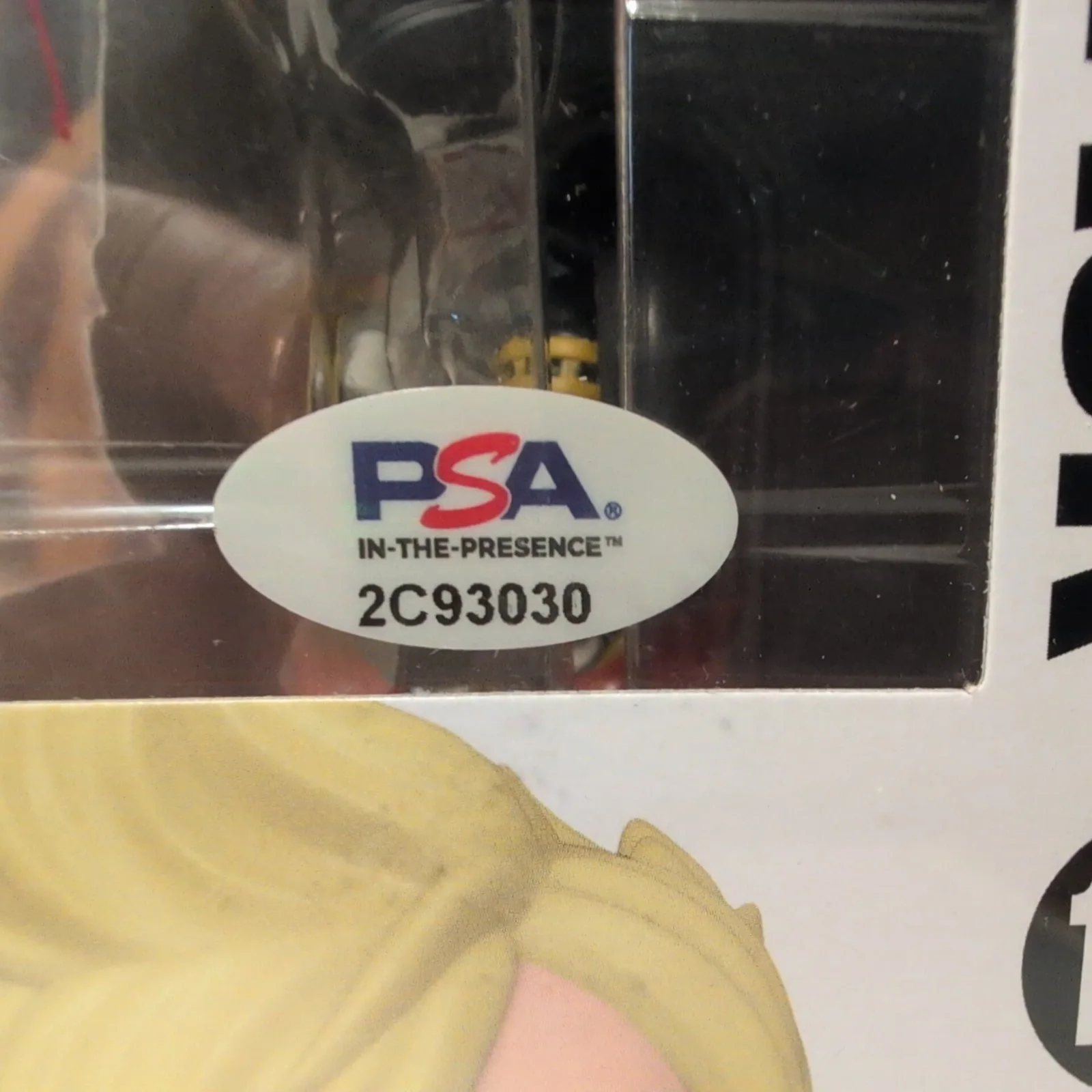 Eric Vale — Soba Mask Signed Funko Sanji One Piece Eric Vale Pop Anime Autograph PSA COA, изображение 3
