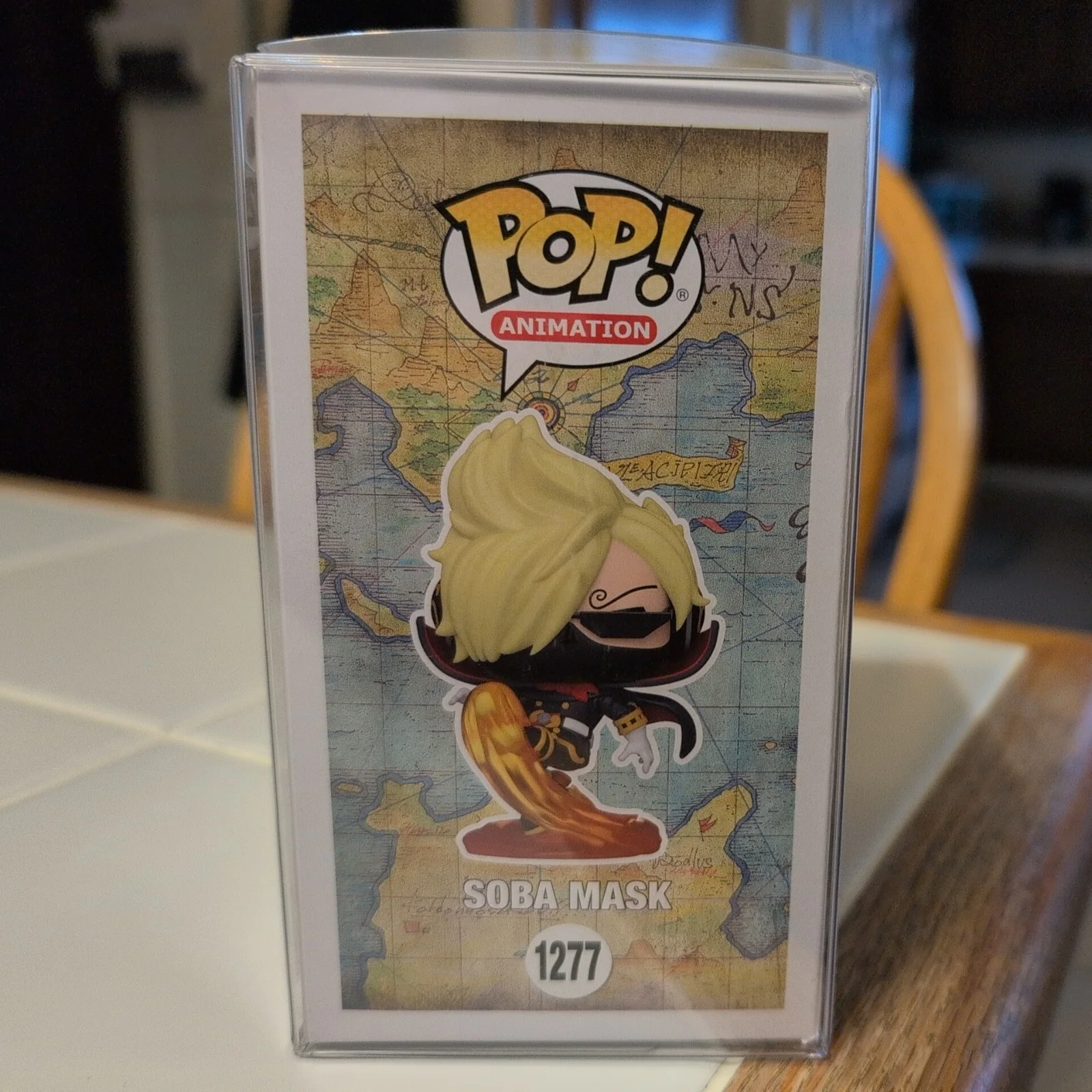 Eric Vale — Soba Mask Signed Funko Sanji One Piece Eric Vale Pop Anime Autograph PSA COA, изображение 5