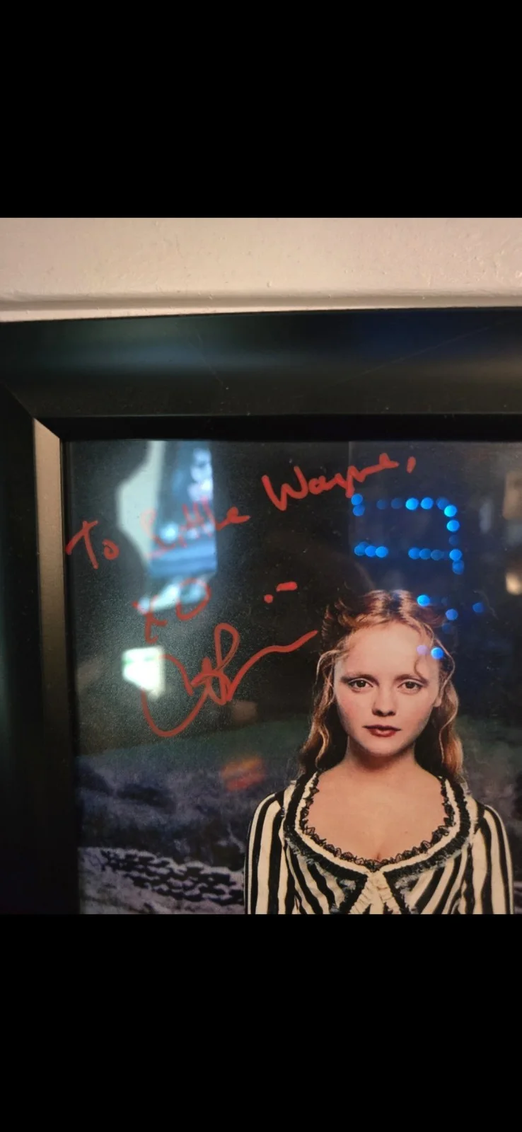 Christina Ricci Sleepy Hollow signed photo CRT, image 4