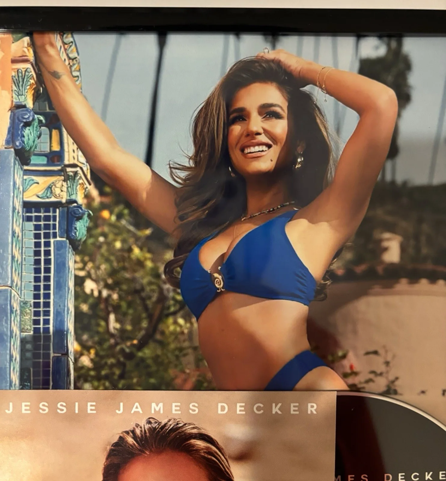 Jessie James Decker Autographed/Signed CD Insert Framed with 8x10 Photo!, image 3