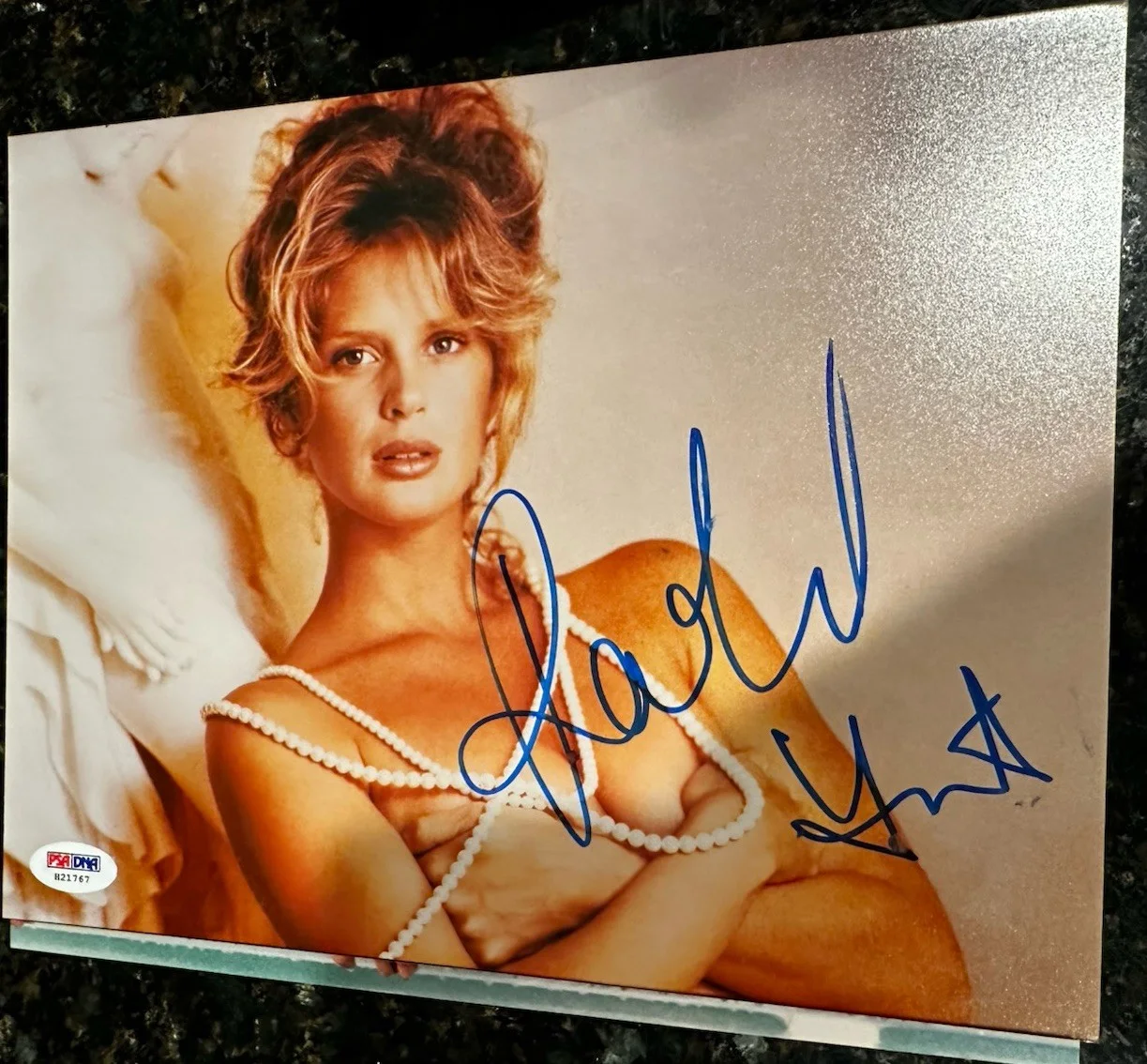 Rachel Hunter Signed 8x10 Photo PSA COA Autographed Super Model, image 3