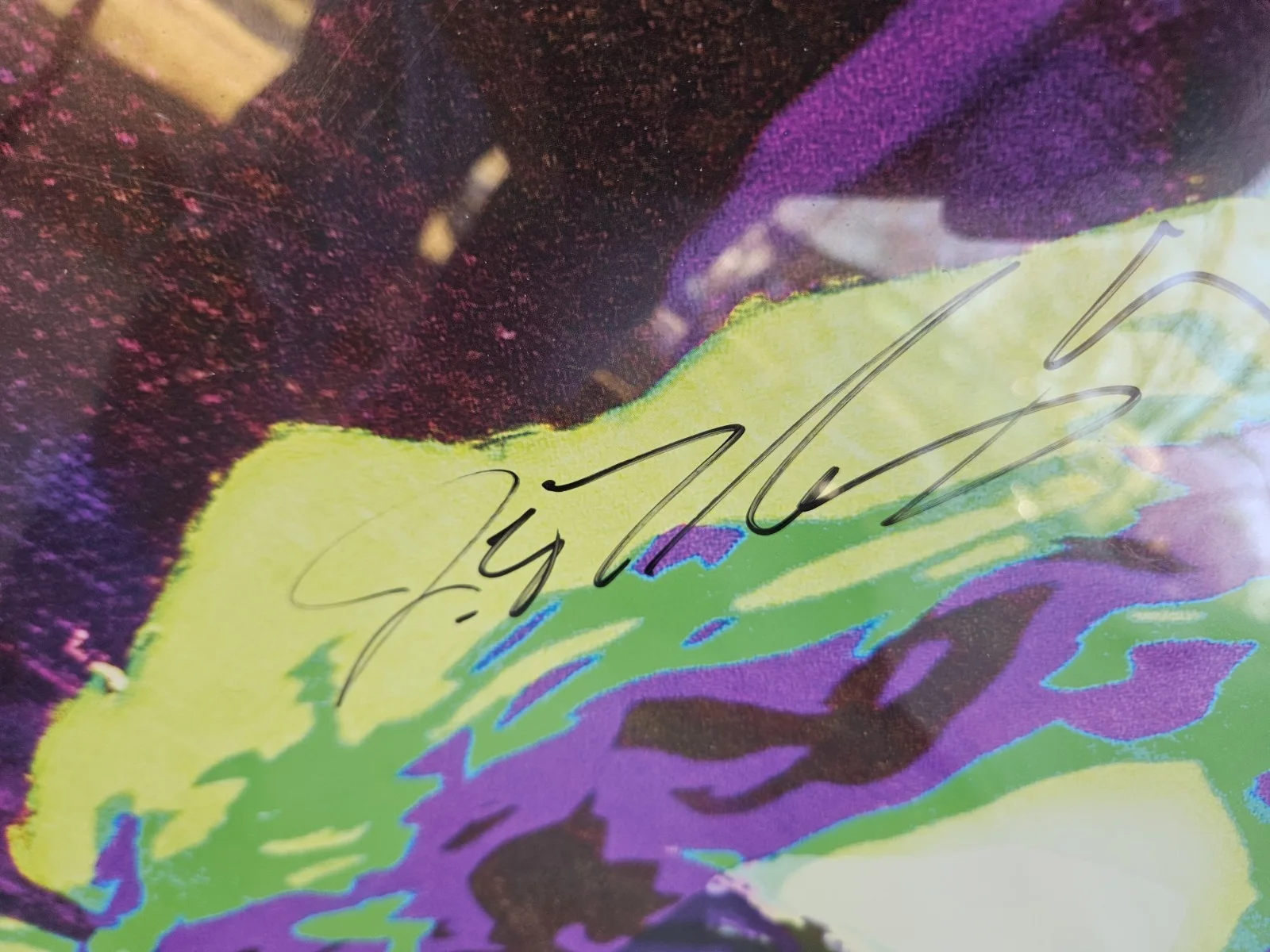 JD SIMO GUITARIST SIGNED AUTOGRAPH Poster, image 3