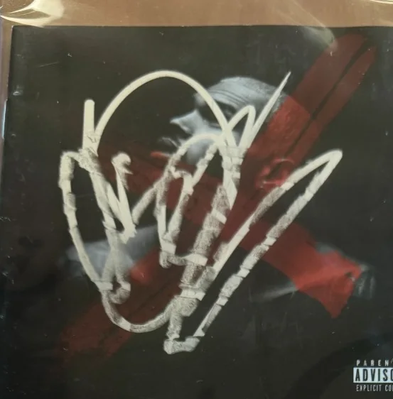 Chris Brown X Signed Autographed CD Cover PSA/DNA COA Authenticated, image 2