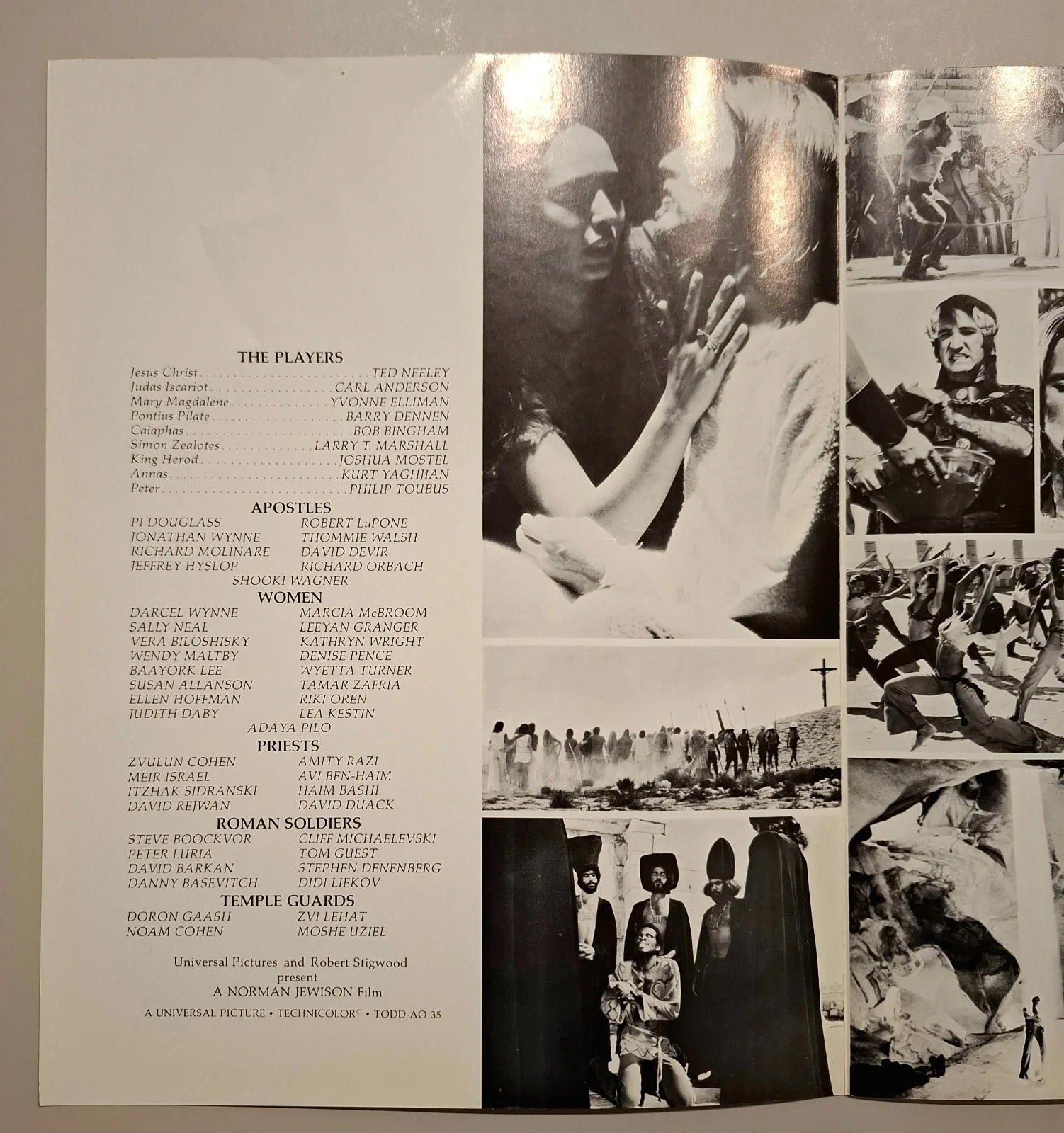 Jesus Christ Superstar 1973 Film Souvenir Programme (22×28 cm), изображение 5
