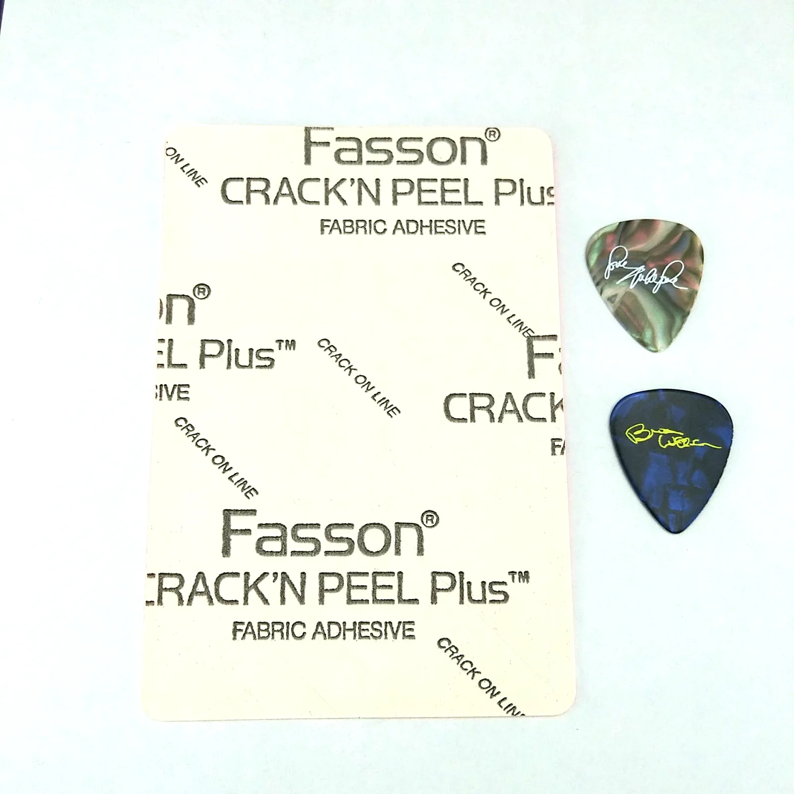 BEACH BOYS authentic CREW STAFF backstage pass 2 novelty signature guitar picks, image 3