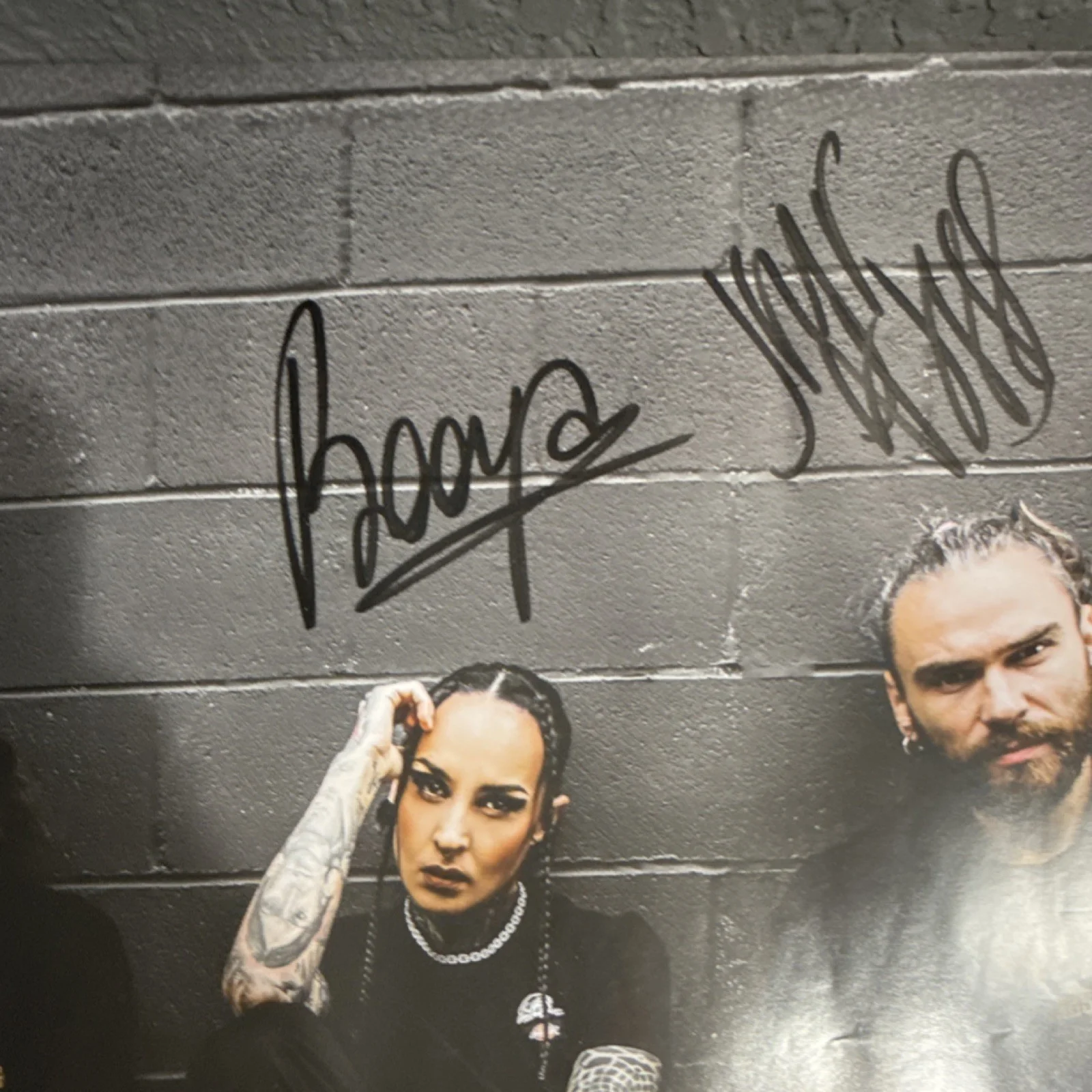 Jinjer autographed poster, изображение 4