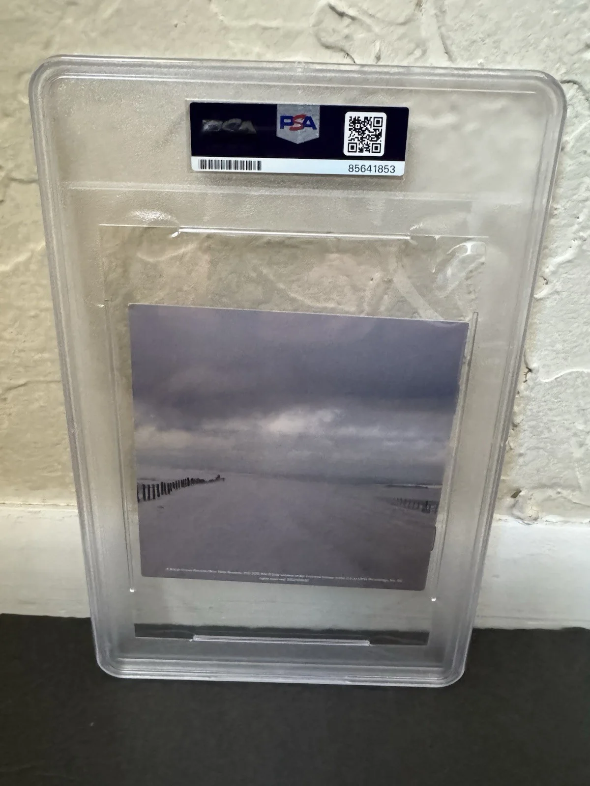 Mark Knophler signed CD Down The Road Wherever Insert Slabbed PSA Dire Straits, image 3
